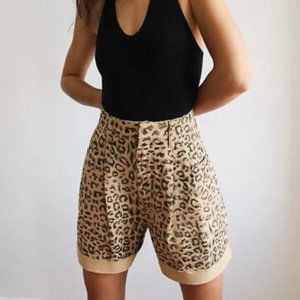 Free People Printed Dogtown Cut Off Shorts
